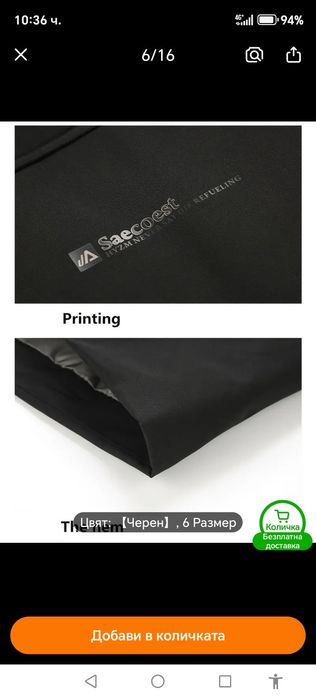 Много хубаво и удобно зимно яке