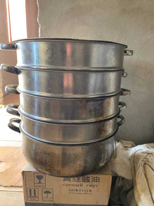 Monti qozon nerjaveyka, Manti qazon po'latdan yasalgan