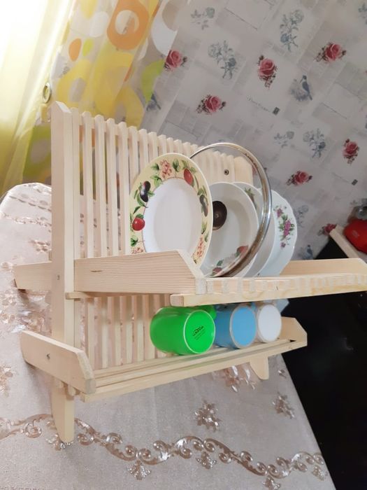 Продам деревянную сушилку для посуды