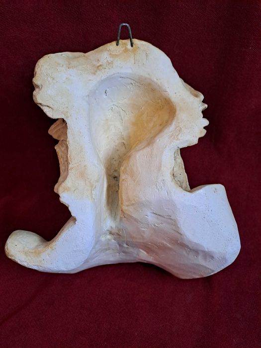 statueta isus basorelief ceramica 26 cm