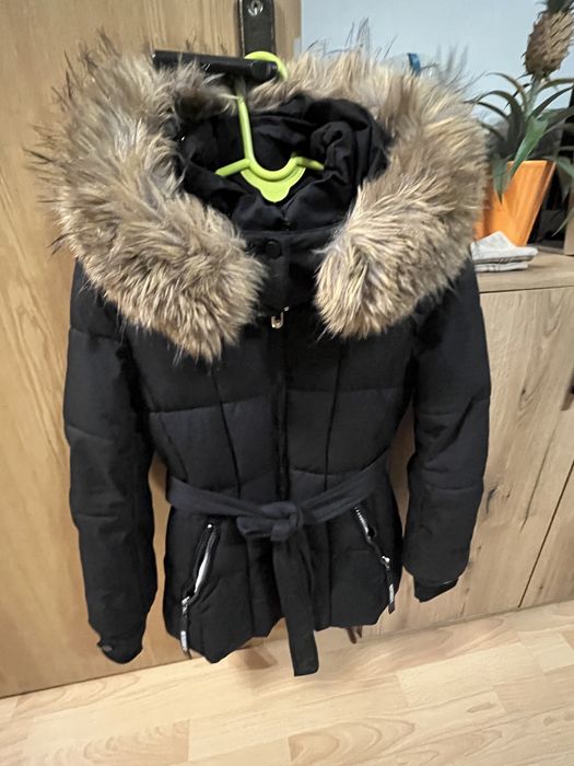 Зимно топло яке с качулка