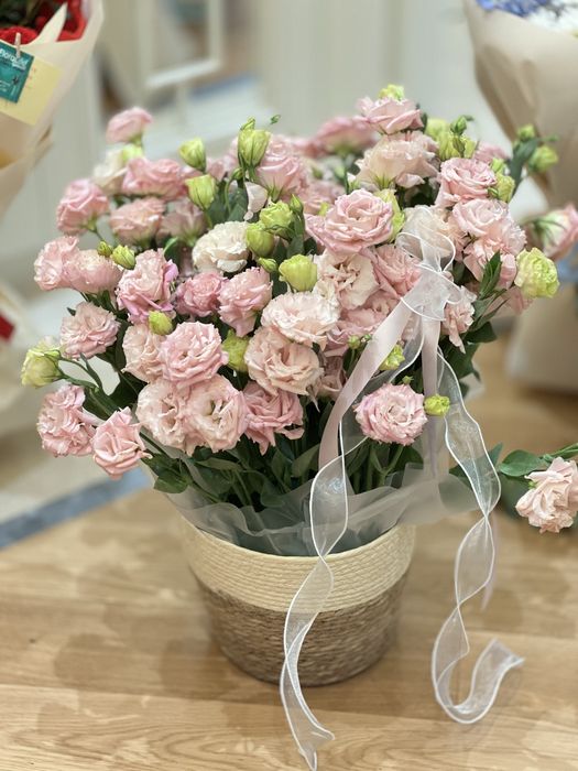 Свежие огромные букеты