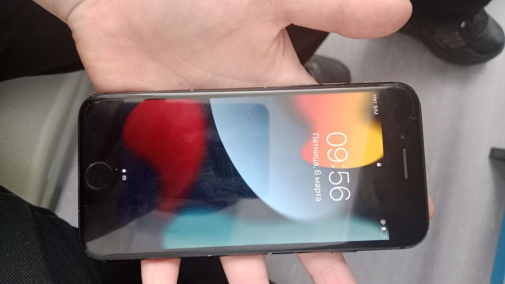 Айфон 7 черный АКБ 75