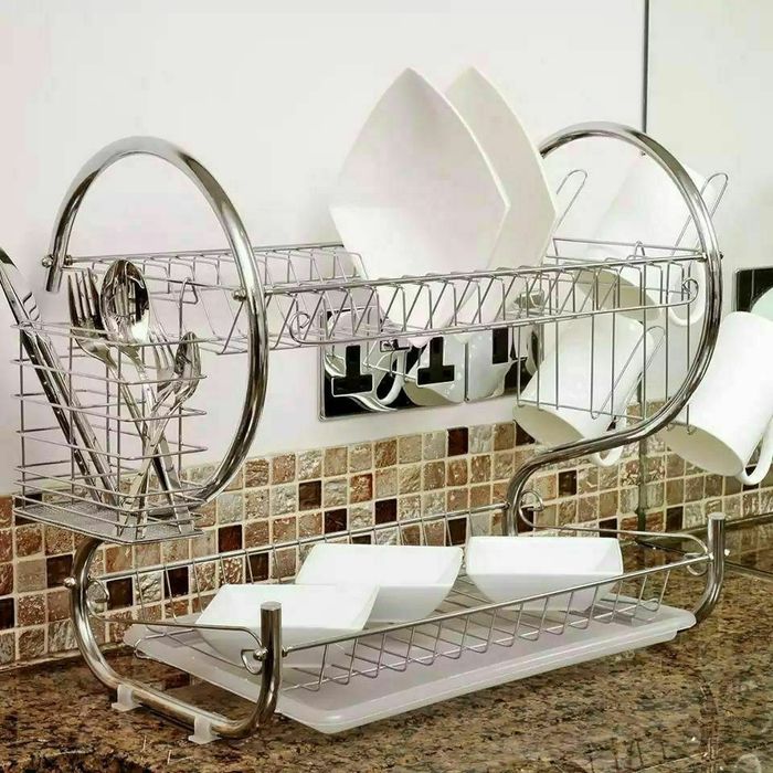 Сушилка для посуда полка этажерка idish sushilka доставка бесплатная