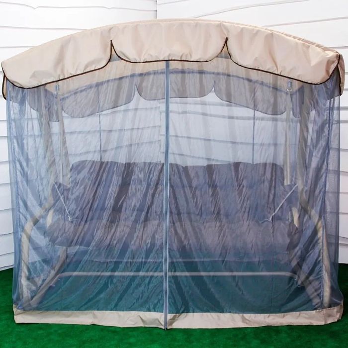 Садовые качели с москитной сеткой