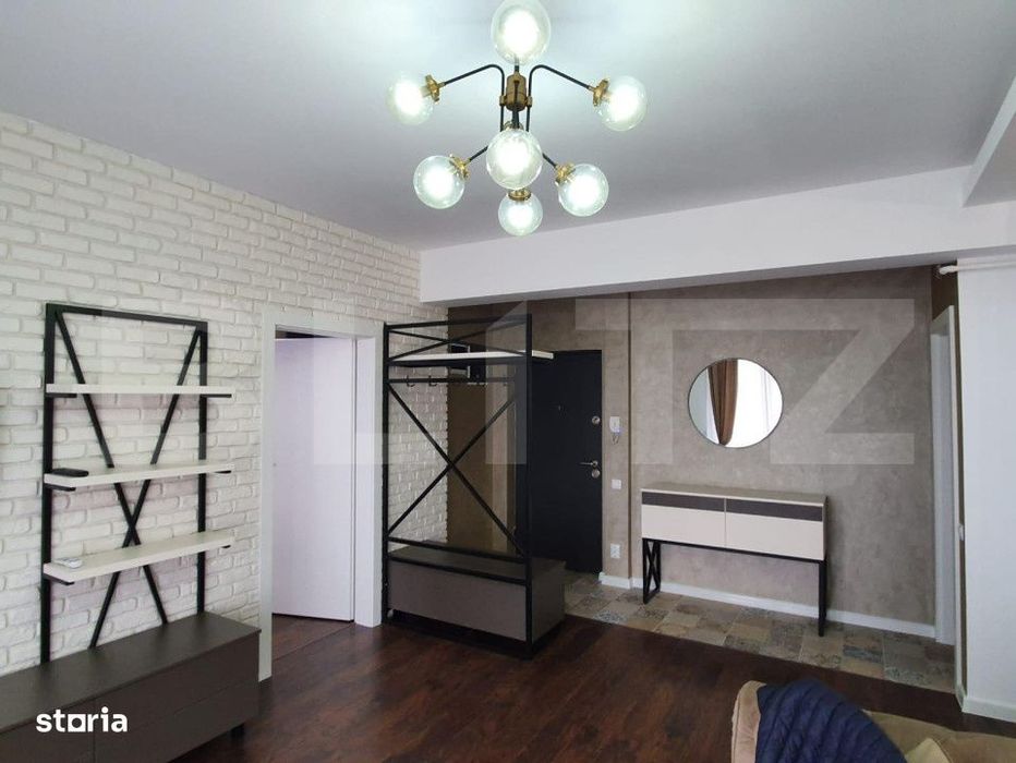 2 camere, mobilat lux, parcare subterana, Complex Luminia