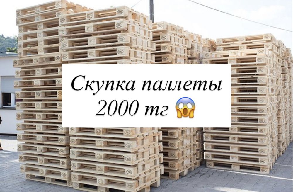 Скупка паллеты, поддоны любой объем