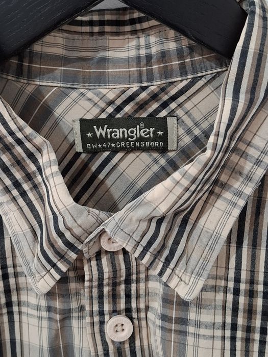 Camasa cu mânecă lungă Wrangler pentru bărbați, mărime L, bumbac