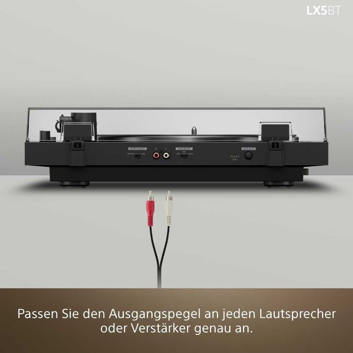 Грамофон SONY PS-LX5BT, Wireless, Bluetooth