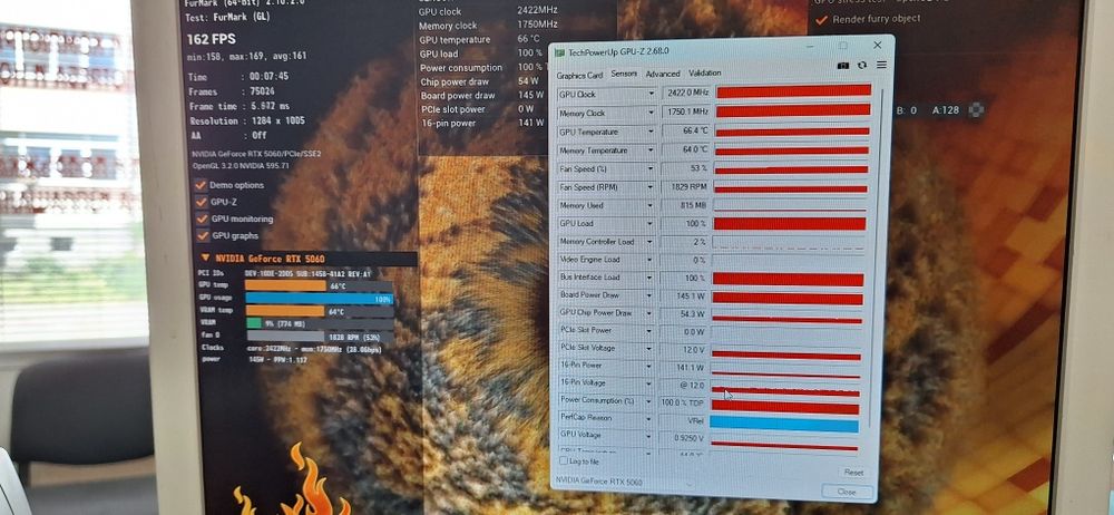 Продавам видеокарта Gigabyte Windforce RTX5060 8 GB GDDR7