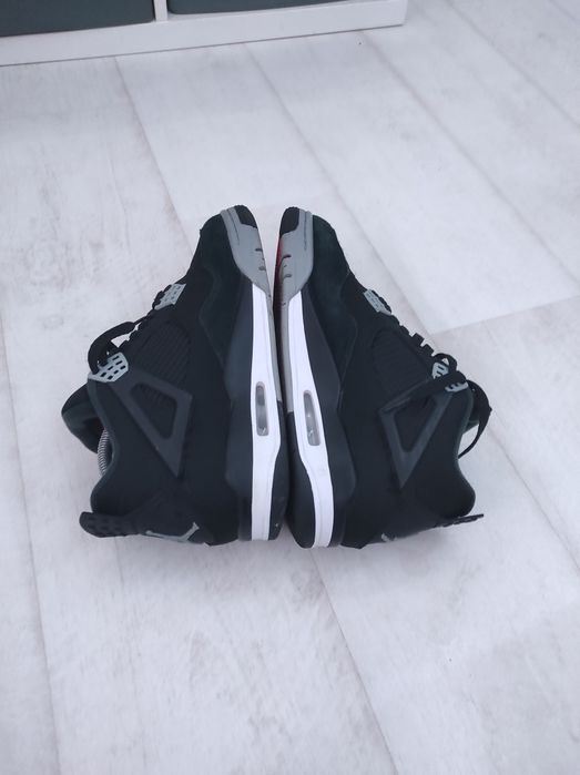 Jordan 4 retro black canvas
