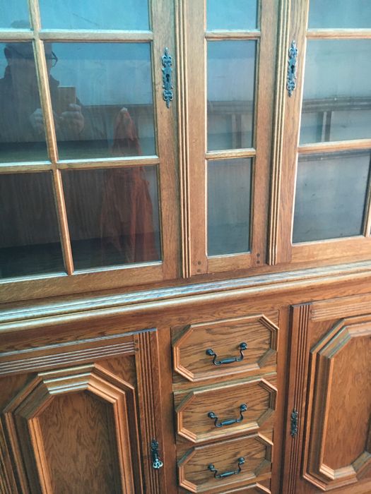 Секция бюфет от масив