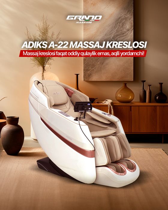 Birinchi qo’l kreslo massajyor!