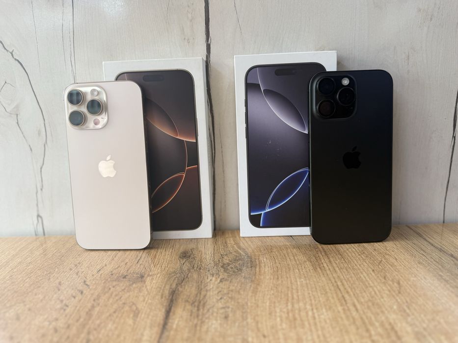 iPhone 16 PRO MAX 256GB в новом состоянии емкость 100% Айфон идеал