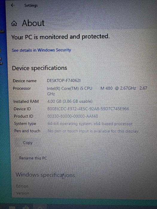 Vind laptop Sony Vaio PCG-71211M