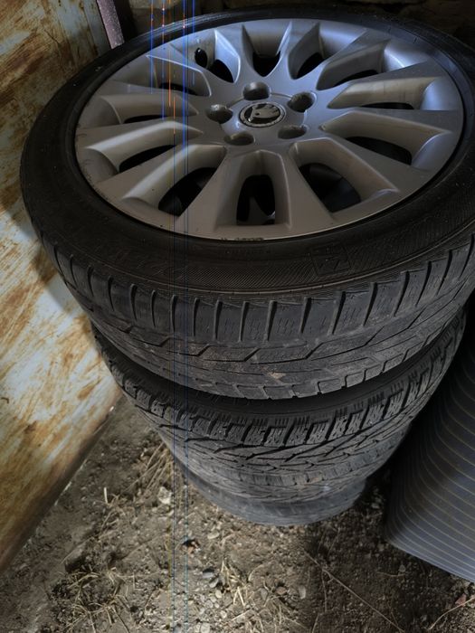 Vând set de jante Laurel 17" originale pentru Skoda Superb 2