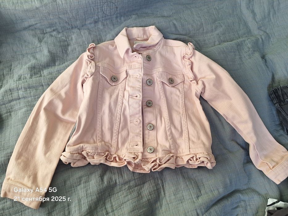 Пакет брендовых детских вещей 6-7 лет, на девочку