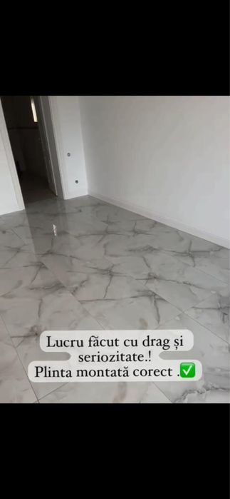Montaj plinta polimer