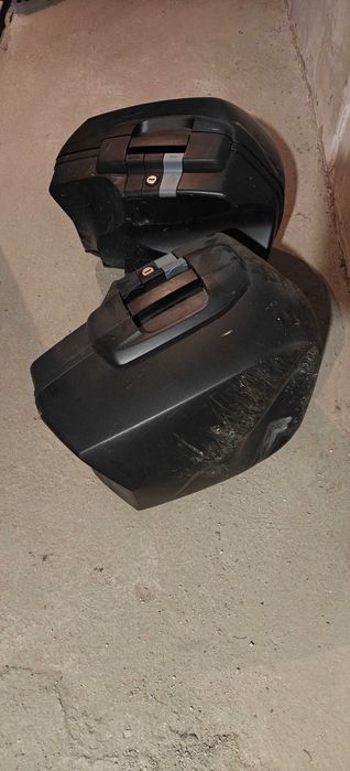 Твърди куфари (Sport panniers) за BMW F800R, F800GT /  (ударени)