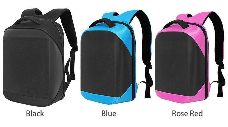 Раница LED водоустойчива, LED раница три цвята.