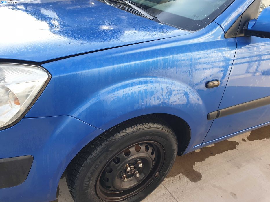 Aripa Stanga Fata Kia Rio 2 2005 - 2009 Culoare Weston Blue [LC4136]