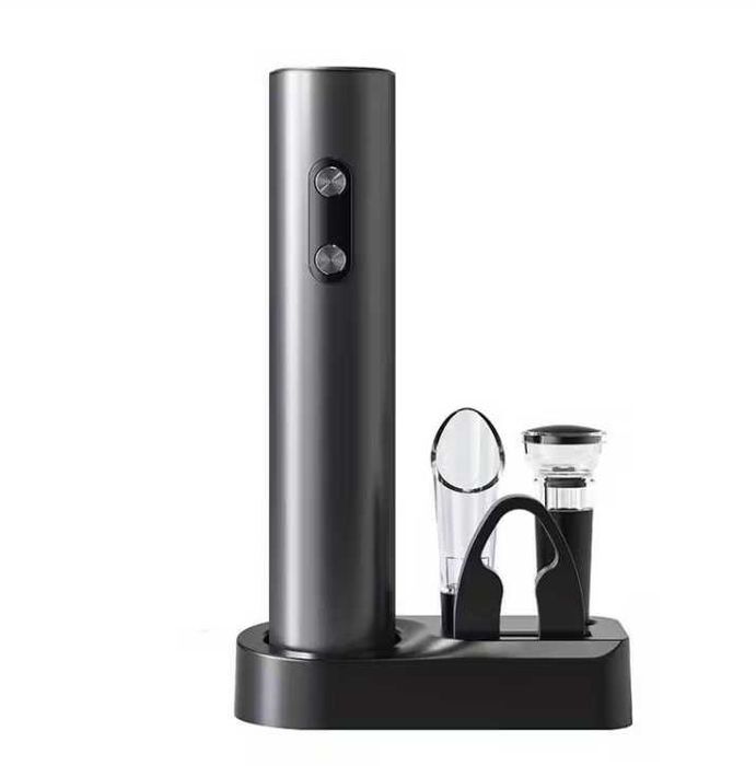 Коледен подарък електрически тирбушон отварачка за вино с аксесоари