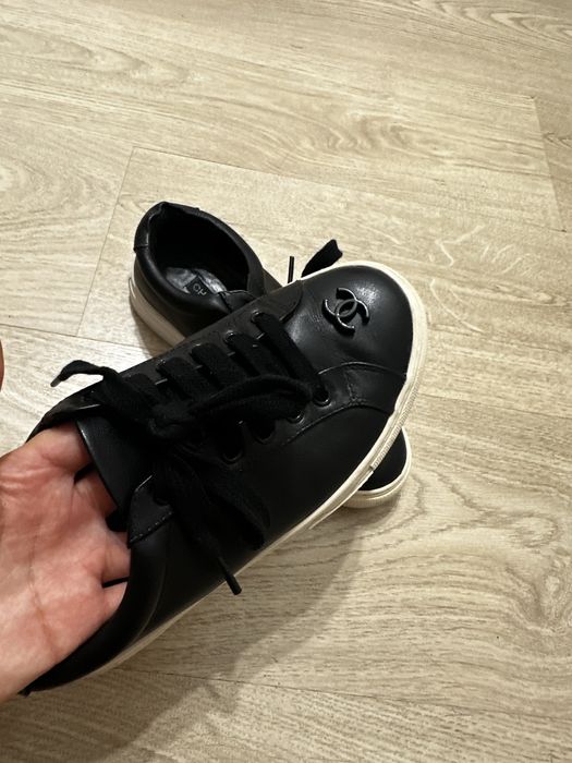Кеды Chanel натуральная кожа
