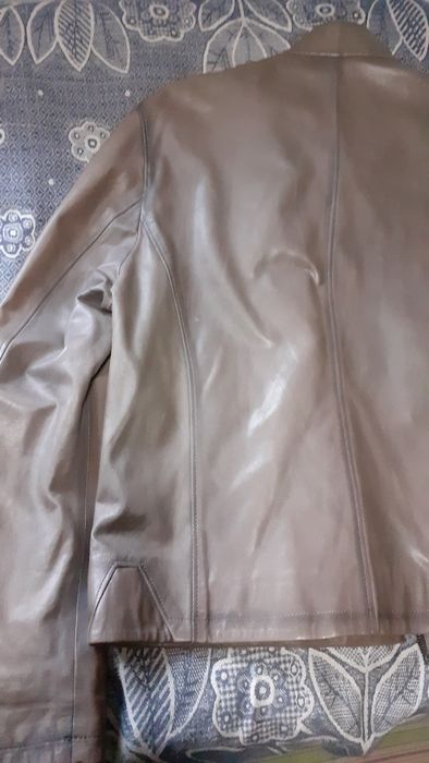 Куртка кожаная мужская