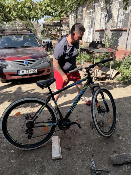 Bicicletă MTB Kreativ 29” – frâne disc, suspensie, revizie recentă, stare foarte bună