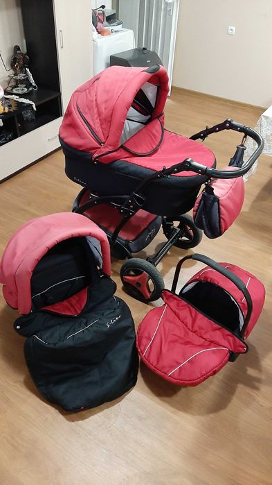 Бебешка количка Adbor 3в1 S-line