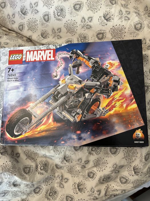 LEGO Marvel - Robot si motocicleta Calaretul fantoma