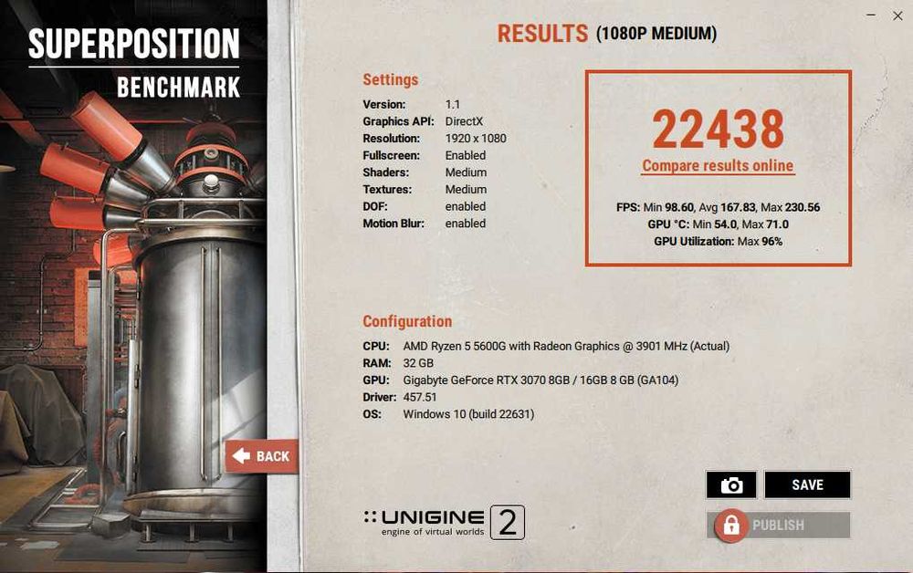 Видео карта AORUS GeForce RTX 3070 MASTER 8G