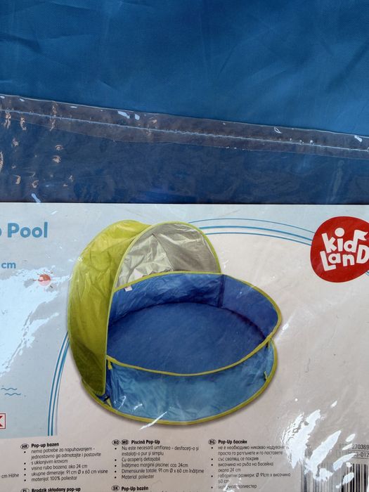 Vând Piscină pentru copii 91CM x60 CM Nouă
