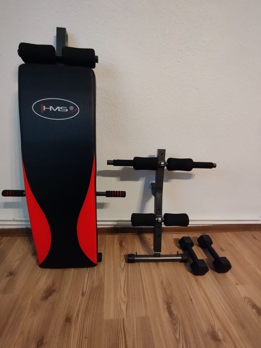 Banca abdomene curbata HMS L8355, stare foarte bună