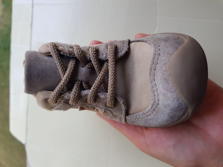 Ghete Elefanten nr. 22, piele nubuck + piele întoarsă, impecabile