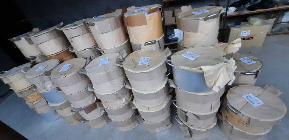 Кастрюля алюминиевая Россия