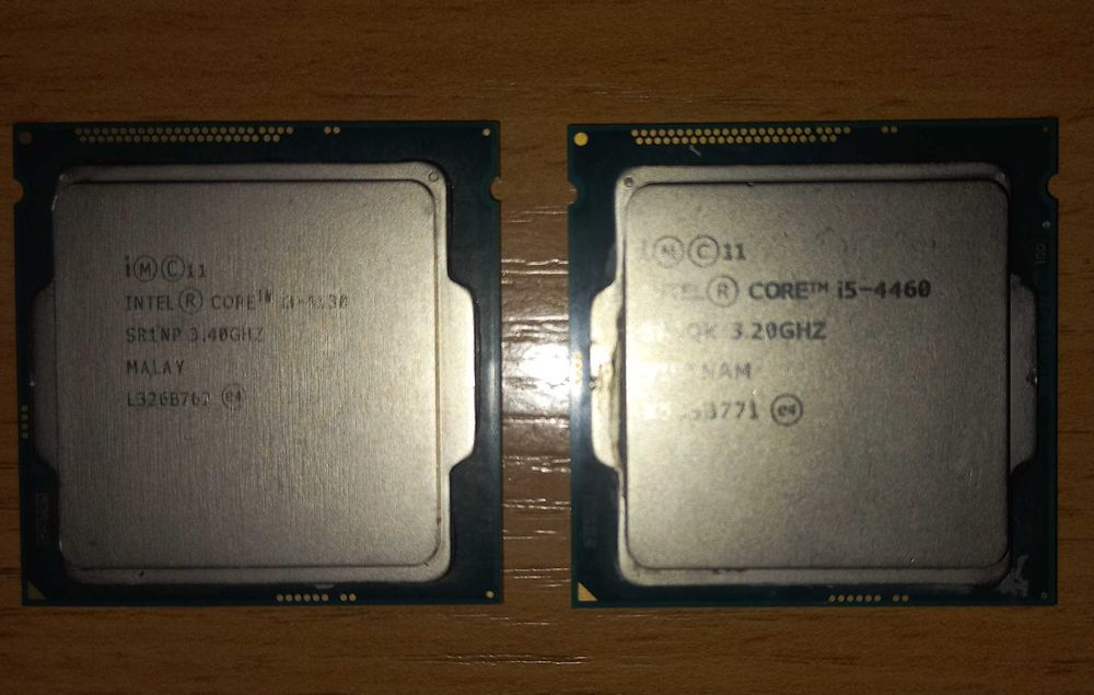 Продам процессоры, оперативная памяти, сата - кабели, блок питания.