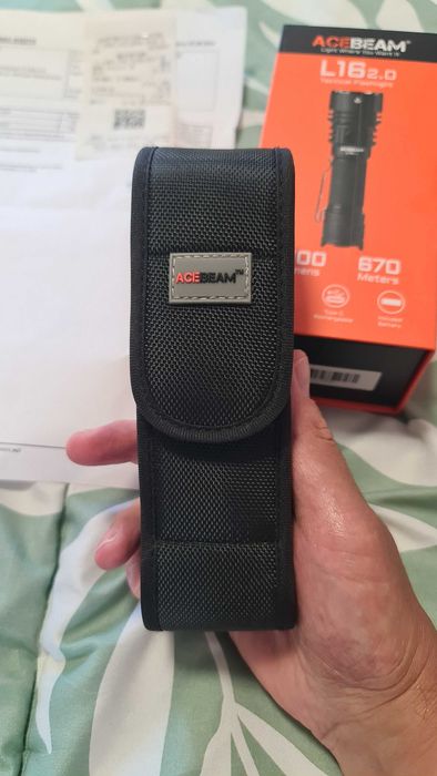 Acebeam L16 V2.0 с 3г гаранция и калъф