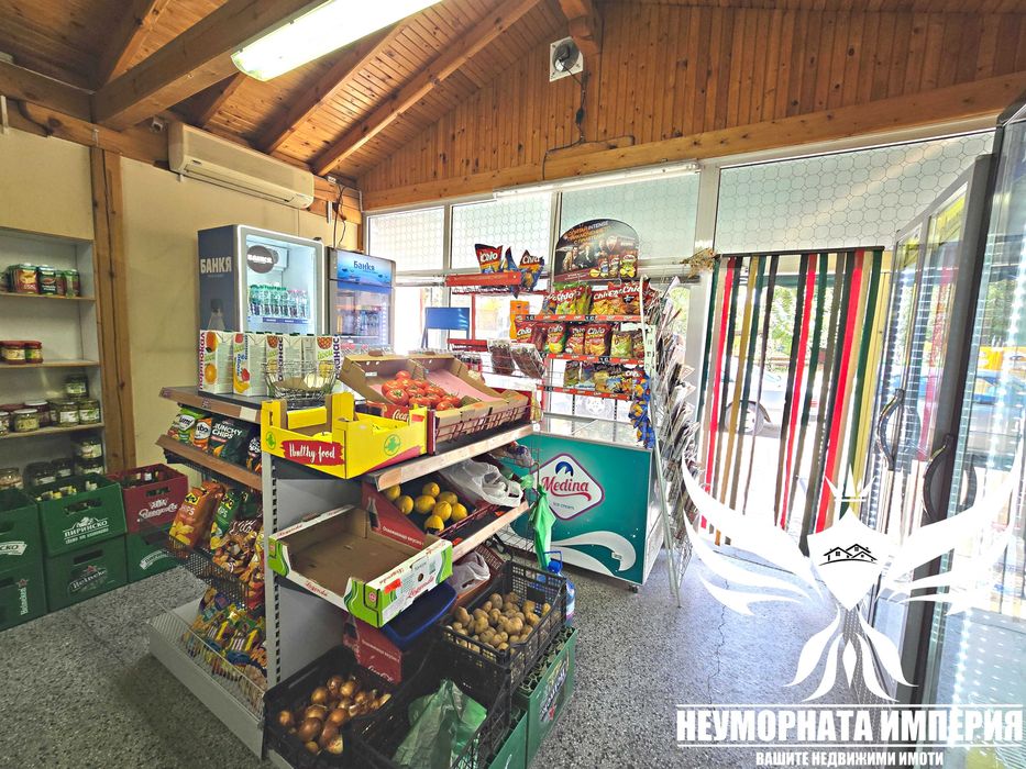 Продавам работещ магазин за храна,алкохол,цигари в Асеновград