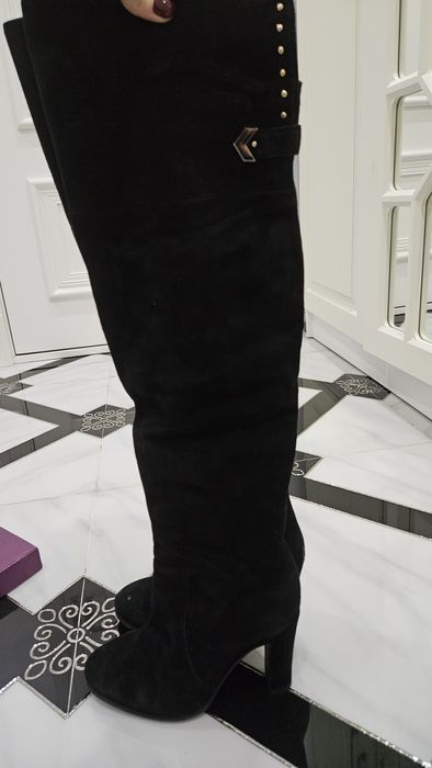 Зимние ботфорты бесплатно