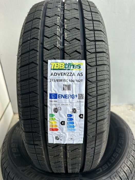 Нови Всесезонни Бусови Гуми TBB TIRES ADVENZZA AS 215/65R15C 104/102T 2156515 2156515C