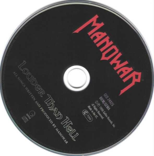 CD Manowar - Louder Than Hell 1996