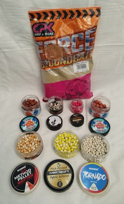 Lot wafters-uri Utopia, 2.20 Baits Haldorado Pică Pleacă Feeder Bait si nada CPK universală