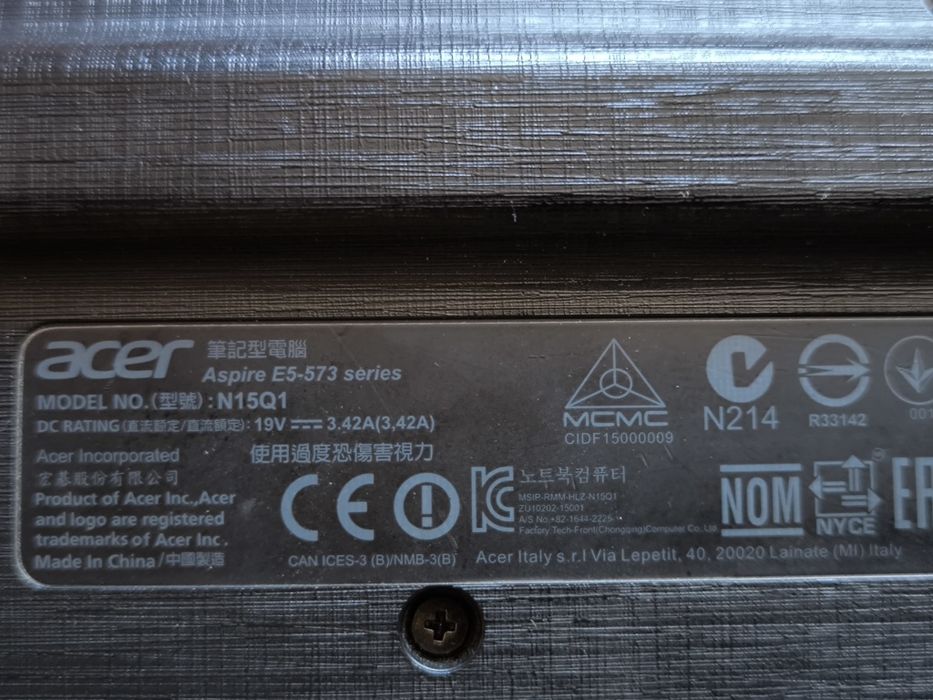 Продается ноутбук Acer