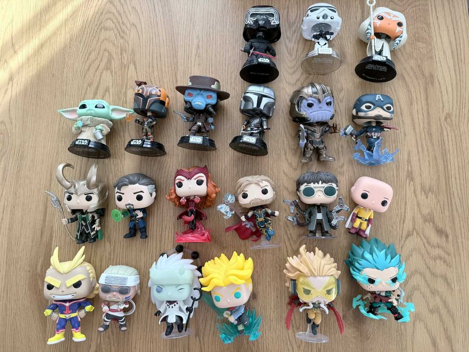 Funko Pop от колекций Star Wars, Marvel, My Hero Academia, Naruto