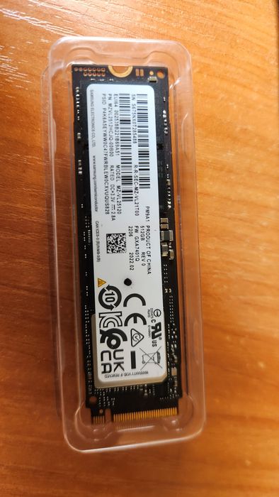 Samsung PM9A1 512GB NVMe SSD