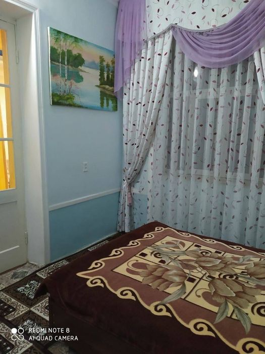 Сдается 2x комнатная квартира
С обстановкой 
В горде Алмалыке