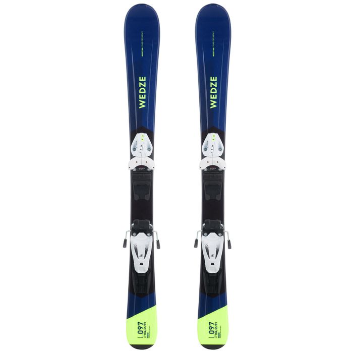 Schiuri cu legături Boost 500 schi pe - produs resigilat Decathlon