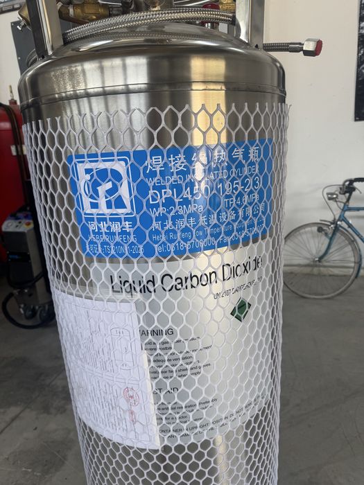 дюаров съд 195L 2.3mpa / CO2 въглероден диоксид течна фаза