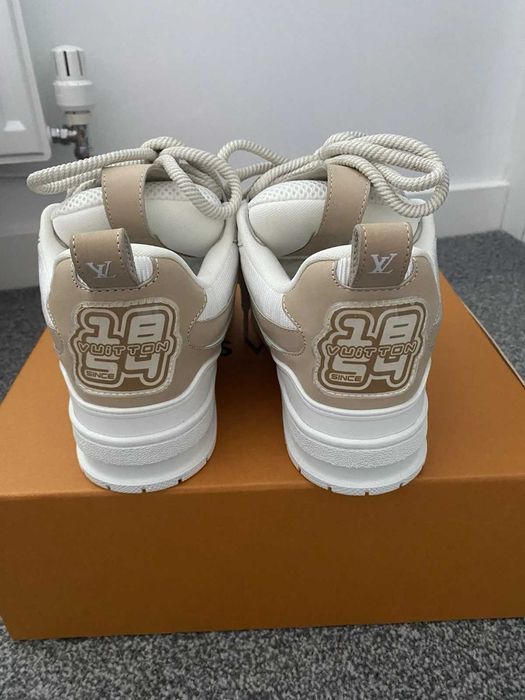 #EDITIE LIMITATĂ# Louis Vuitton LV Skate Bej Crem - Verificare Colet